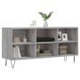 Sonoma gray engineered wood TV cabinet 103.5x30x50 cm by vidaXL, TV Furniture - Ref: Foro24-826994, Price: 54,44 €, Discount: %