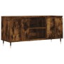 Smoked oak engineered wood TV cabinet 104x35x50 cm by vidaXL, TV Furniture - Ref: Foro24-827009, Price: 59,45 €, Discount: %