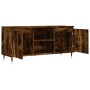 Smoked oak engineered wood TV cabinet 104x35x50 cm by vidaXL, TV Furniture - Ref: Foro24-827009, Price: 59,45 €, Discount: %