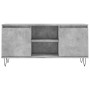 Concrete gray engineered wood TV cabinet 104x35x50 cm by vidaXL, TV Furniture - Ref: Foro24-827016, Price: 67,31 €, Discount: %