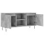 Concrete gray engineered wood TV cabinet 104x35x50 cm by vidaXL, TV Furniture - Ref: Foro24-827016, Price: 67,31 €, Discount: %