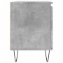 Concrete gray engineered wood TV cabinet 104x35x50 cm by vidaXL, TV Furniture - Ref: Foro24-827016, Price: 67,31 €, Discount: %