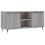 Mueble de TV madera de ingeniería gris Sonoma 104x35x50 cm de vidaXL, Muebles TV - Ref: Foro24-827010, Precio: 49,99 €, Descu...