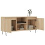 Mueble de TV madera de ingeniería roble Sonoma 104x35x50 cm de vidaXL, Muebles TV - Ref: Foro24-827015, Precio: 63,36 €, Desc...