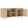 Mueble de TV madera de ingeniería roble Sonoma 104x35x50 cm de vidaXL, Muebles TV - Ref: Foro24-827015, Precio: 63,36 €, Desc...