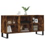 Smoked oak engineered wood TV cabinet 103.5x30x50 cm by vidaXL, TV Furniture - Ref: Foro24-827001, Price: 57,31 €, Discount: %