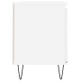 White engineered wood TV cabinet 104x35x50 cm by vidaXL, TV Furniture - Ref: Foro24-827012, Price: 65,34 €, Discount: %