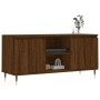 TV stand made of brown oak engineered wood 104x35x50 cm by vidaXL, TV Furniture - Ref: Foro24-827011, Price: 79,58 €, Discoun...