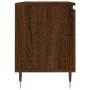 TV stand made of brown oak engineered wood 104x35x50 cm by vidaXL, TV Furniture - Ref: Foro24-827011, Price: 79,58 €, Discoun...