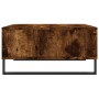 Smoked oak engineered wood coffee table 60x60x30 cm by vidaXL, Coffee table - Ref: Foro24-827049, Price: 51,75 €, Discount: %