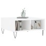 Glossy white engineered wood coffee table 60x60x30 cm by vidaXL, Coffee table - Ref: Foro24-827038, Price: 45,99 €, Discount: %