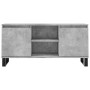 Mueble de TV madera de ingeniería gris hormigón 104x35x50 cm de vidaXL, Muebles TV - Ref: Foro24-827024, Precio: 71,47 €, Des...