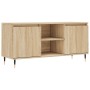 Mueble de TV madera de ingeniería roble Sonoma 104x35x50 cm de vidaXL, Muebles TV - Ref: Foro24-827007, Precio: 58,53 €, Desc...