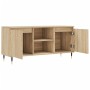 Mueble de TV madera de ingeniería roble Sonoma 104x35x50 cm de vidaXL, Muebles TV - Ref: Foro24-827007, Precio: 58,53 €, Desc...