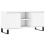 Mueble de TV madera de ingeniería blanco 104x35x50 cm de vidaXL, Muebles TV - Ref: Foro24-827020, Precio: 75,93 €, Descuento: %