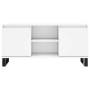 Mueble de TV madera de ingeniería blanco 104x35x50 cm de vidaXL, Muebles TV - Ref: Foro24-827020, Precio: 75,93 €, Descuento: %