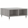 Mesa de centro madera de ingeniería gris Sonoma 60x60x30 cm de vidaXL, Mesas de centro - Ref: Foro24-827034, Precio: 44,99 €,...