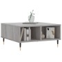 Sonoma gray engineered wood coffee table 60x60x30 cm by vidaXL, Coffee table - Ref: Foro24-827034, Price: 44,01 €, Discount: %