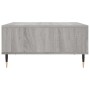 Mesa de centro madera de ingeniería gris Sonoma 60x60x30 cm de vidaXL, Mesas de centro - Ref: Foro24-827034, Precio: 44,99 €,...