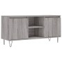 Sonoma graues Parkett TV-Möbel 104x35x50 cm von vidaXL, TV-Möbel - Ref: Foro24-827018, Preis: 65,99 €, Rabatt: %