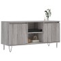 Sonoma graues Parkett TV-Möbel 104x35x50 cm von vidaXL, TV-Möbel - Ref: Foro24-827018, Preis: 65,99 €, Rabatt: %