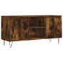 Mueble de TV madera de ingeniería roble ahumado 104x35x50 cm de vidaXL, Muebles TV - Ref: Foro24-827017, Precio: 63,67 €, Des...