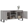 Sonoma gray engineered wood TV cabinet 104x35x50 cm by vidaXL, TV Furniture - Ref: Foro24-827026, Price: 71,50 €, Discount: %