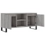 Sonoma gray engineered wood TV cabinet 104x35x50 cm by vidaXL, TV Furniture - Ref: Foro24-827026, Price: 71,50 €, Discount: %