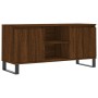 Oak brown engineered wood TV cabinet 104x35x50 cm by vidaXL, TV Furniture - Ref: Foro24-827027, Price: 76,65 €, Discount: %