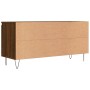 Mueble de TV madera de ingeniería marrón roble 104x35x50 cm de vidaXL, Muebles TV - Ref: Foro24-827019, Precio: 65,44 €, Desc...