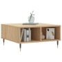 Mesa de centro madera de ingeniería roble Sonoma 60x60x30 cm de vidaXL, Mesas de centro - Ref: Foro24-827031, Precio: 42,39 €...