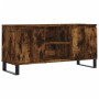 Smoked oak engineered wood TV cabinet 104x35x50 cm by vidaXL, TV Furniture - Ref: Foro24-827025, Price: 72,77 €, Discount: %