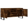 Smoked oak engineered wood TV cabinet 104x35x50 cm by vidaXL, TV Furniture - Ref: Foro24-827025, Price: 72,77 €, Discount: %