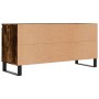 Smoked oak engineered wood TV cabinet 104x35x50 cm by vidaXL, TV Furniture - Ref: Foro24-827025, Price: 72,77 €, Discount: %