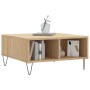 Mesa de centro madera de ingeniería roble Sonoma 60x60x30 cm de vidaXL, Mesas de centro - Ref: Foro24-827039, Precio: 41,73 €...