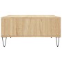 Mesa de centro madera de ingeniería roble Sonoma 60x60x30 cm de vidaXL, Mesas de centro - Ref: Foro24-827039, Precio: 41,73 €...