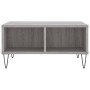 Mesa de centro madera de ingeniería gris Sonoma 60x60x30 cm de vidaXL, Mesas de centro - Ref: Foro24-827042, Precio: 42,99 €,...