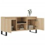 Mueble de TV madera de ingeniería roble Sonoma 104x35x50 cm de vidaXL, Muebles TV - Ref: Foro24-827023, Precio: 70,18 €, Desc...