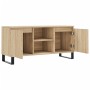 Mueble de TV madera de ingeniería roble Sonoma 104x35x50 cm de vidaXL, Muebles TV - Ref: Foro24-827023, Precio: 70,18 €, Desc...