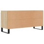 Mueble de TV madera de ingeniería roble Sonoma 104x35x50 cm de vidaXL, Muebles TV - Ref: Foro24-827023, Precio: 70,18 €, Desc...