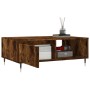 Smoked oak engineered wood coffee table 90x60x35 cm by vidaXL, Coffee table - Ref: Foro24-827057, Price: 71,64 €, Discount: %