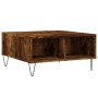 Smoked oak engineered wood coffee table 60x60x30 cm by vidaXL, Coffee table - Ref: Foro24-827041, Price: 41,75 €, Discount: %