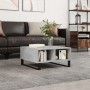 Concrete gray engineered wood coffee table 60x60x30 cm by vidaXL, Coffee table - Ref: Foro24-827048, Price: 51,75 €, Discount: %