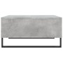 Concrete gray engineered wood coffee table 60x60x30 cm by vidaXL, Coffee table - Ref: Foro24-827048, Price: 51,75 €, Discount: %