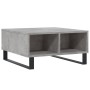 Concrete gray engineered wood coffee table 60x60x30 cm by vidaXL, Coffee table - Ref: Foro24-827048, Price: 51,75 €, Discount: %