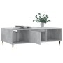 Mesa de centro madera de ingeniería gris hormigón 104x60x35 cm de vidaXL, Mesas de centro - Ref: Foro24-827080, Precio: 67,17...