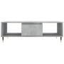 Mesa de centro madera de ingeniería gris hormigón 104x60x35 cm de vidaXL, Mesas de centro - Ref: Foro24-827080, Precio: 67,17...