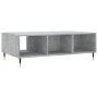 Mesa de centro madera de ingeniería gris hormigón 104x60x35 cm de vidaXL, Mesas de centro - Ref: Foro24-827080, Precio: 67,17...