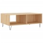 Mesa de centro madera de ingeniería roble Sonoma 90x60x35 cm de vidaXL, Mesas de centro - Ref: Foro24-827063, Precio: 60,33 €...