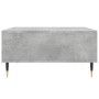 Engineered wood gray concrete coffee table 60x60x30 cm by vidaXL, Coffee table - Ref: Foro24-827032, Price: 45,23 €, Discount: %